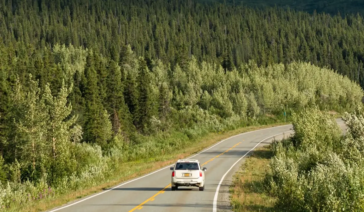 Highway in Alaska